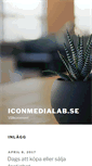 Mobile Screenshot of iconmedialab.se